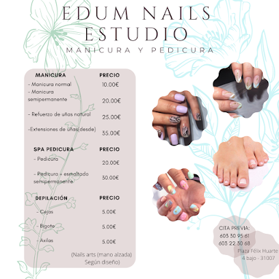 EDUM.NAILS.STUDIO Iturrama - Opiniones y Contacto